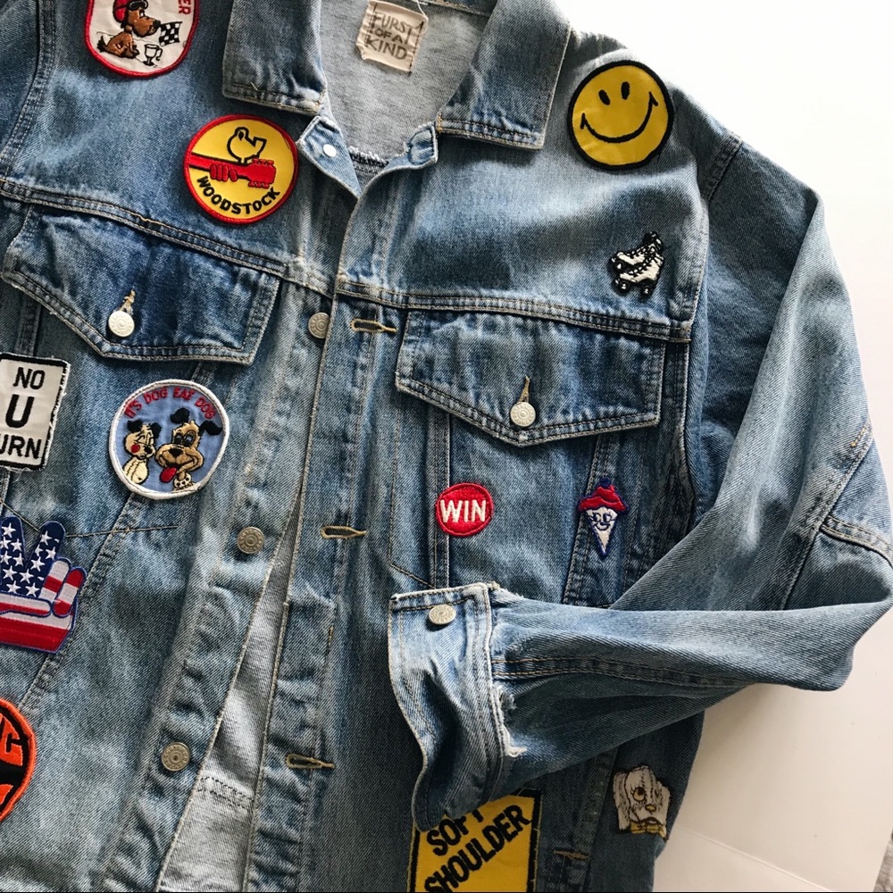 SOLD 🚫 RARE LF Vintage Denim Jacket - Picture 2 of 8